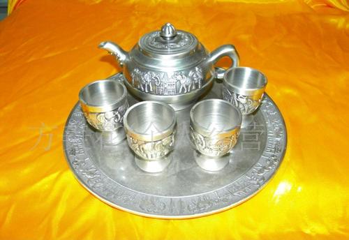 供锡合金茶具 五金工艺品 装饰用品 外贸产品(图)